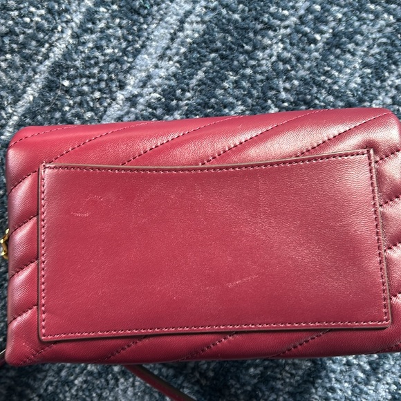 Tory Burch Chain Wallet in Maroon - Picture 6 of 6